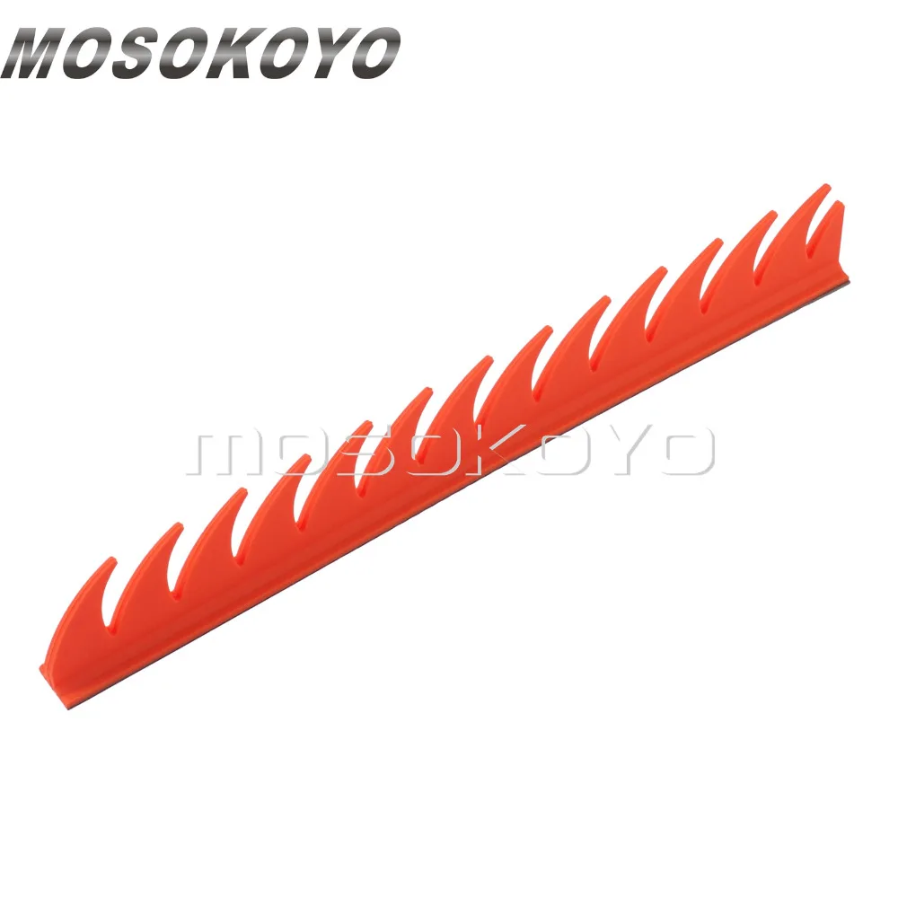 Мотоциклетный шлем для велосипеда внедорожника наклейка Mohawk шипы полоса черный