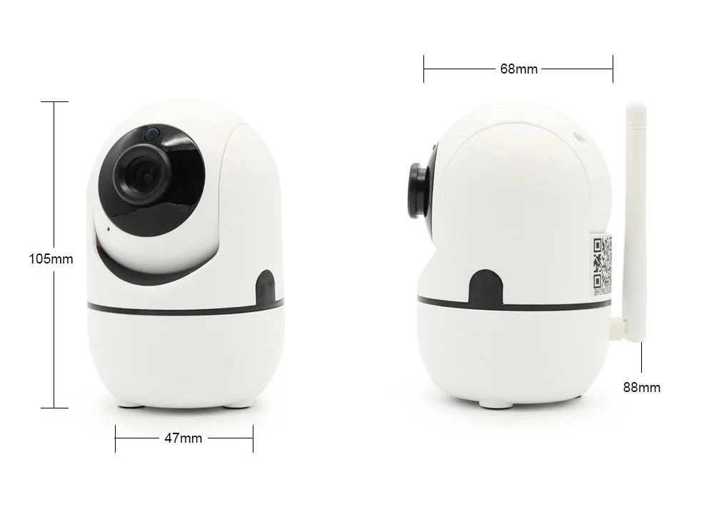 Смарт камера видеонаблюдения (1080P) AI WIFI|Мебельные аксессуары| |