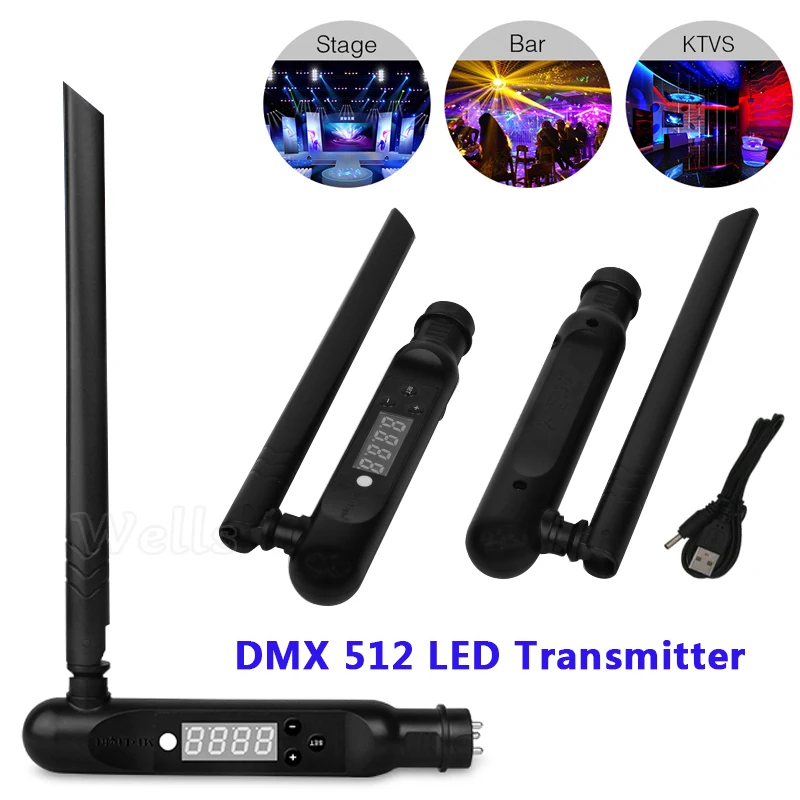 Milight DMX512 RGB + CCT E27 9 Вт Светодиодная лампа DMX 512 LED передатчик контроллер полосы