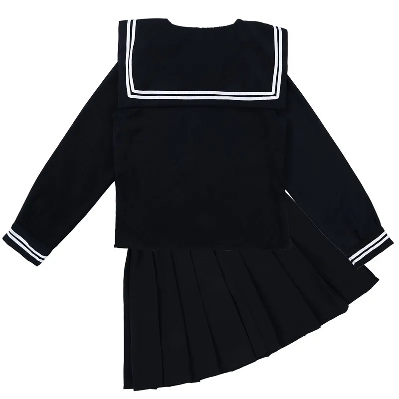 Женские Студенческие костюмы для косплея 3 предмета рубашка с длинными рукавами +