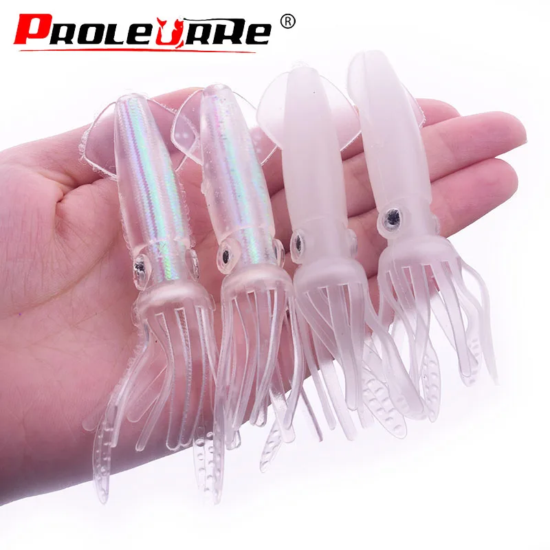 Приманка рыболовная светящаяся 10 см 8 г 1 шт. Мягкая силиконовая приманка PR-178 |