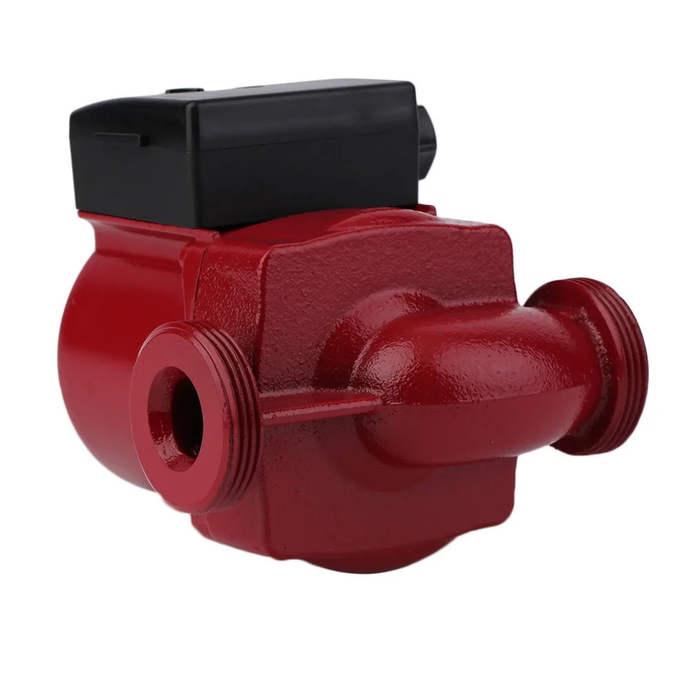 Professional 100W 230V Central Heating Circulating Circulator Pump Red & Black with Manual Automatic Switch NEW | Обустройство