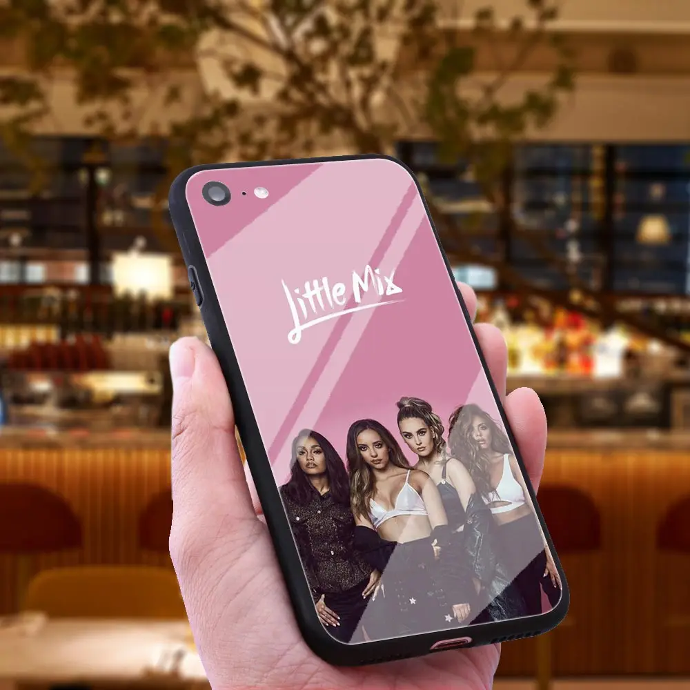 WEBBEDEPP Little Mix Girl чехол из закаленного стекла для телефона Apple iPhone Xr Xs Max X или 10 8 7 6 6S