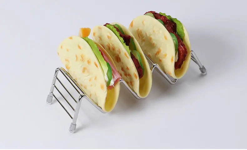 1 шт. подставка держатель Taco из нержавеющей стали волнистая Мексиканская стойка