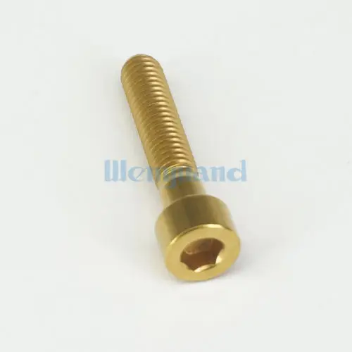 Болты с шестигранной головкой из титанового сплава TC4 GR5 2 шт. M6 x 30 мм|head bolt|hex screwscrew