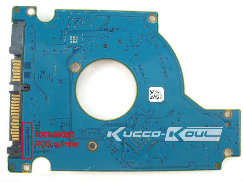 Запчасти для жестких дисков PCB Логическая плата печатная 100599063 Seagate 2 5 SATA hdd