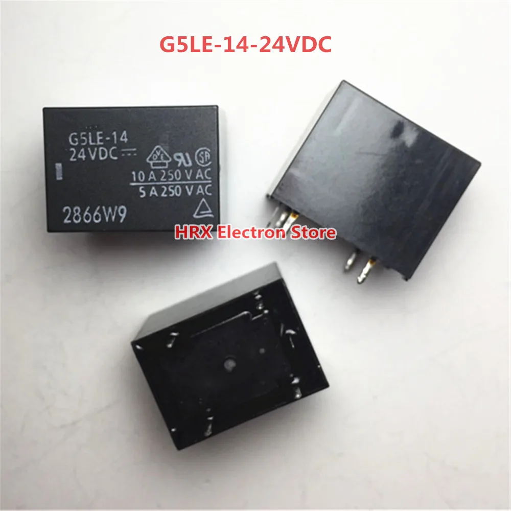 10 шт./лот реле G5LE 14 5VDC 12VDC 10А 5PIN новый оригинальный|Реле| |