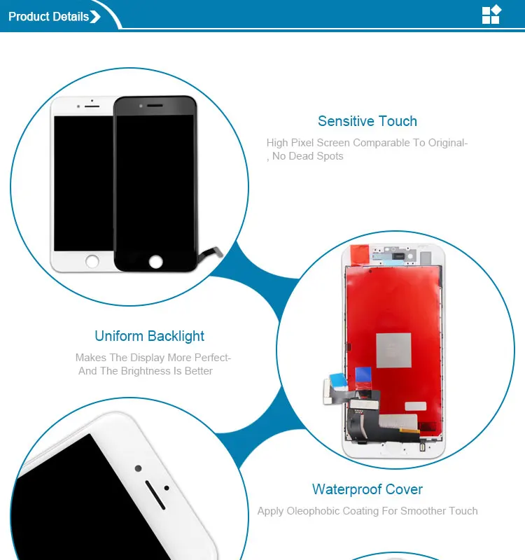Самый дешевый дисплей Ercan для Pantalla iPhone 6 6s 7 8 plus x xr xs xsmax 11 lcd кодирующий преобразователь сенсорного экрана в сборе Замена