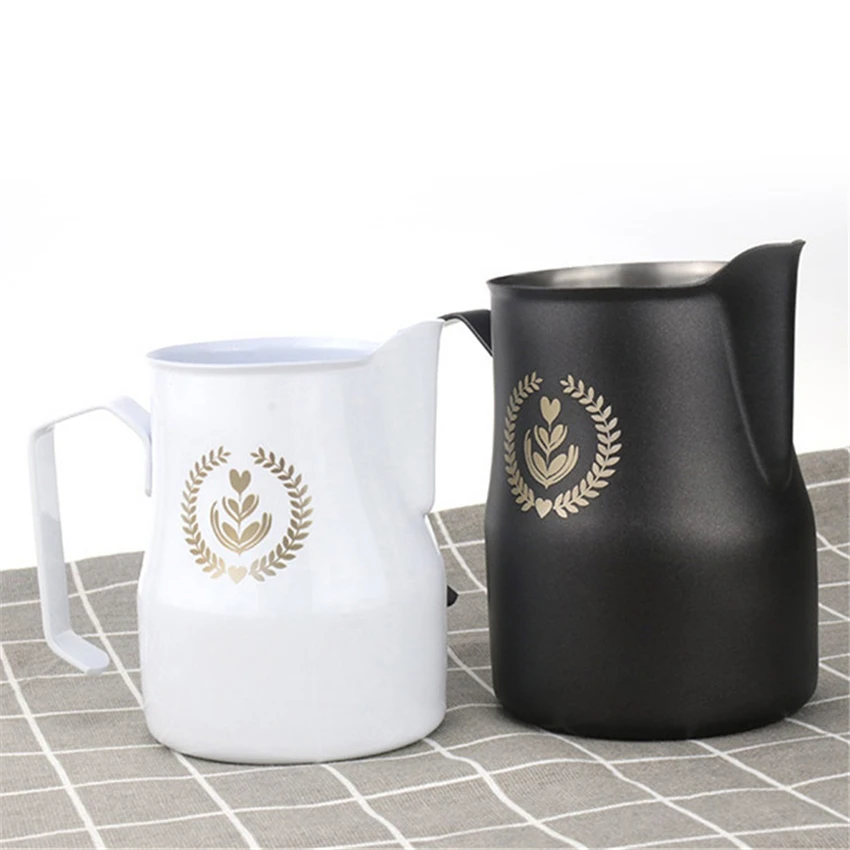 500 мл кувшин для крема из нержавеющей стали Pull Flower CupMilk Jug кружка кофе молока