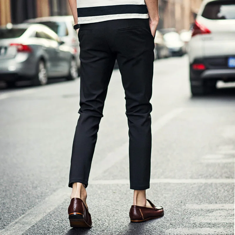 Мужские классические брюки в британском стиле повседневные деловом стиле|business
