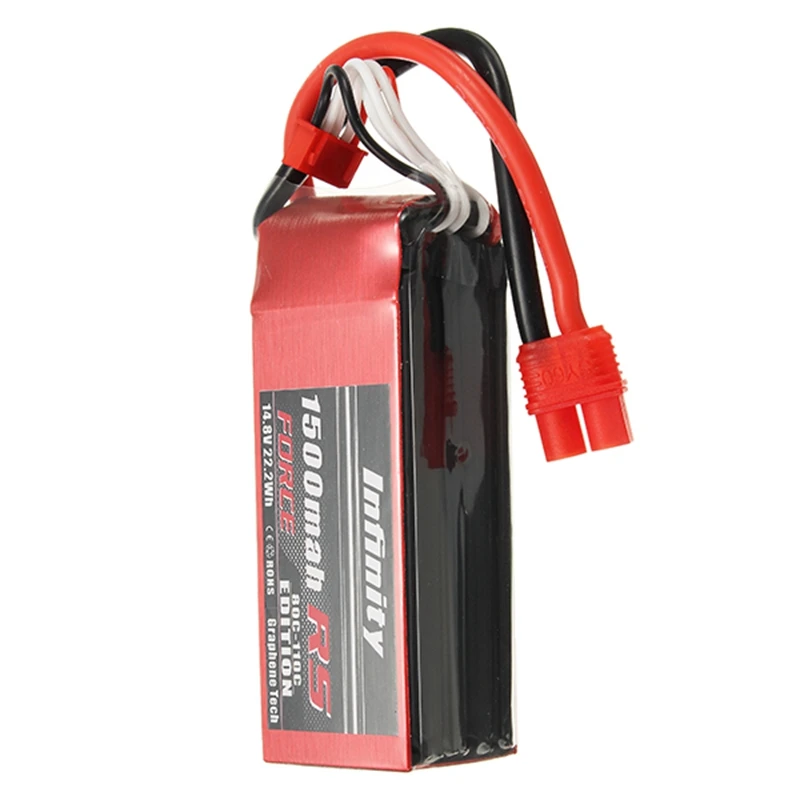 In Srock For Infinity 1500mah 80C-110C 4S1P 14 8 V RS FORCE EDITION для радиоуправляемые модели мультикоптеров