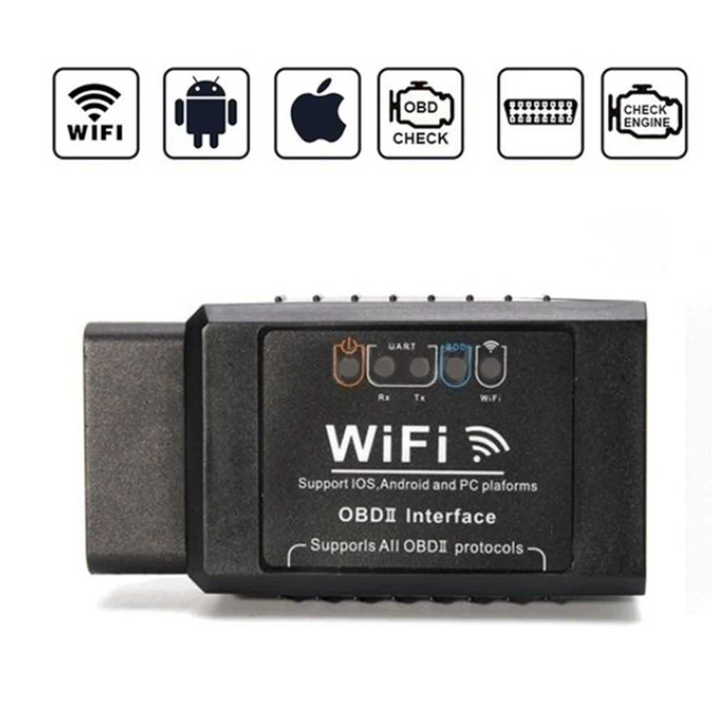Автомобильный Wi Fi диагностический интерфейс сканер неисправность OBD2 инструмент