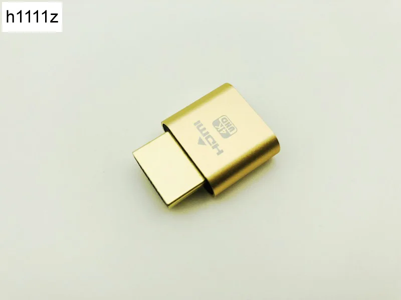 Адаптер Виртуального дисплея VGA HDMI 1 4 DDC EDID пустышка Безголовый эмулятор