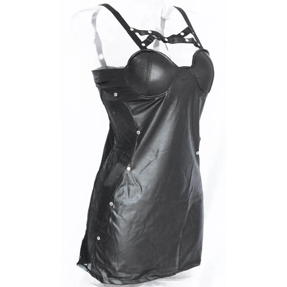 2017 готическое женское фетиш короткое платье мини повязка клубная одежда