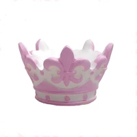 luyou imperial crown shaped 3d silicone cake fondant mold cake decoration tools soap candle moulds fm1105