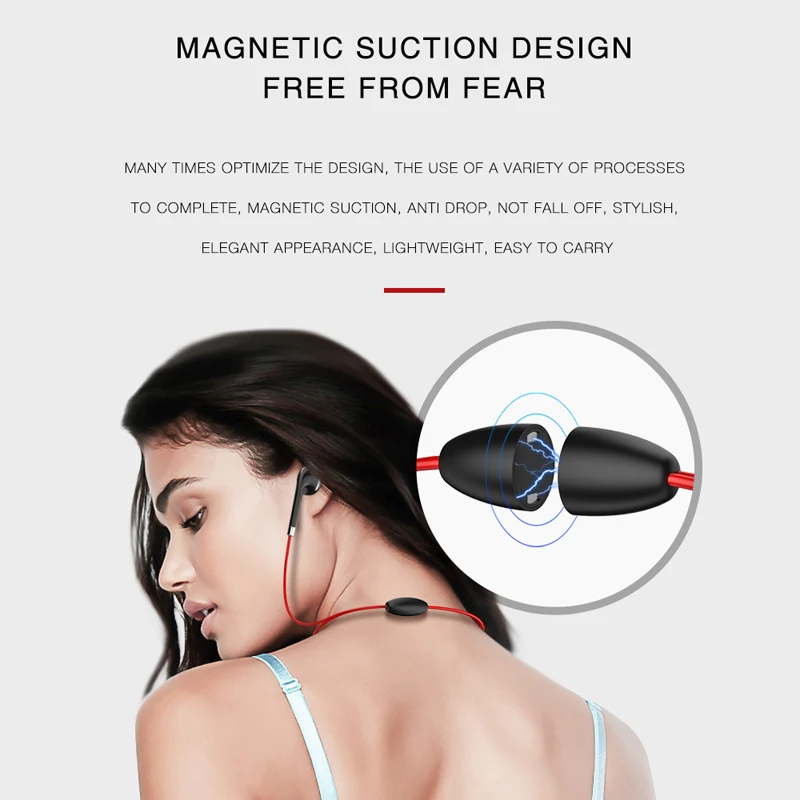 Daono высокое качество спортивные Bluetooth наушники от пота Магнитный наушник стерео