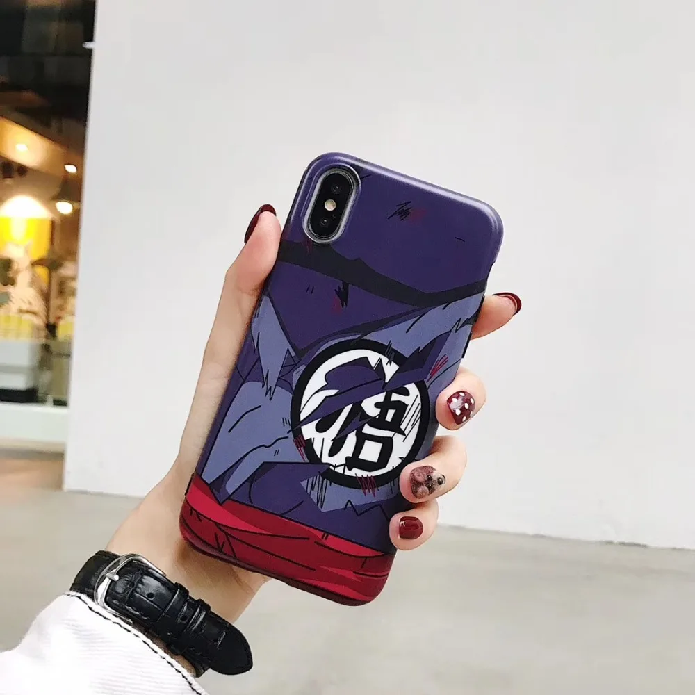 popular Dragon Ball Son Goku Mobile phone back case for iphone 6 S plus 7 7plus 8 8plus X XS XR MAX Sports cover |