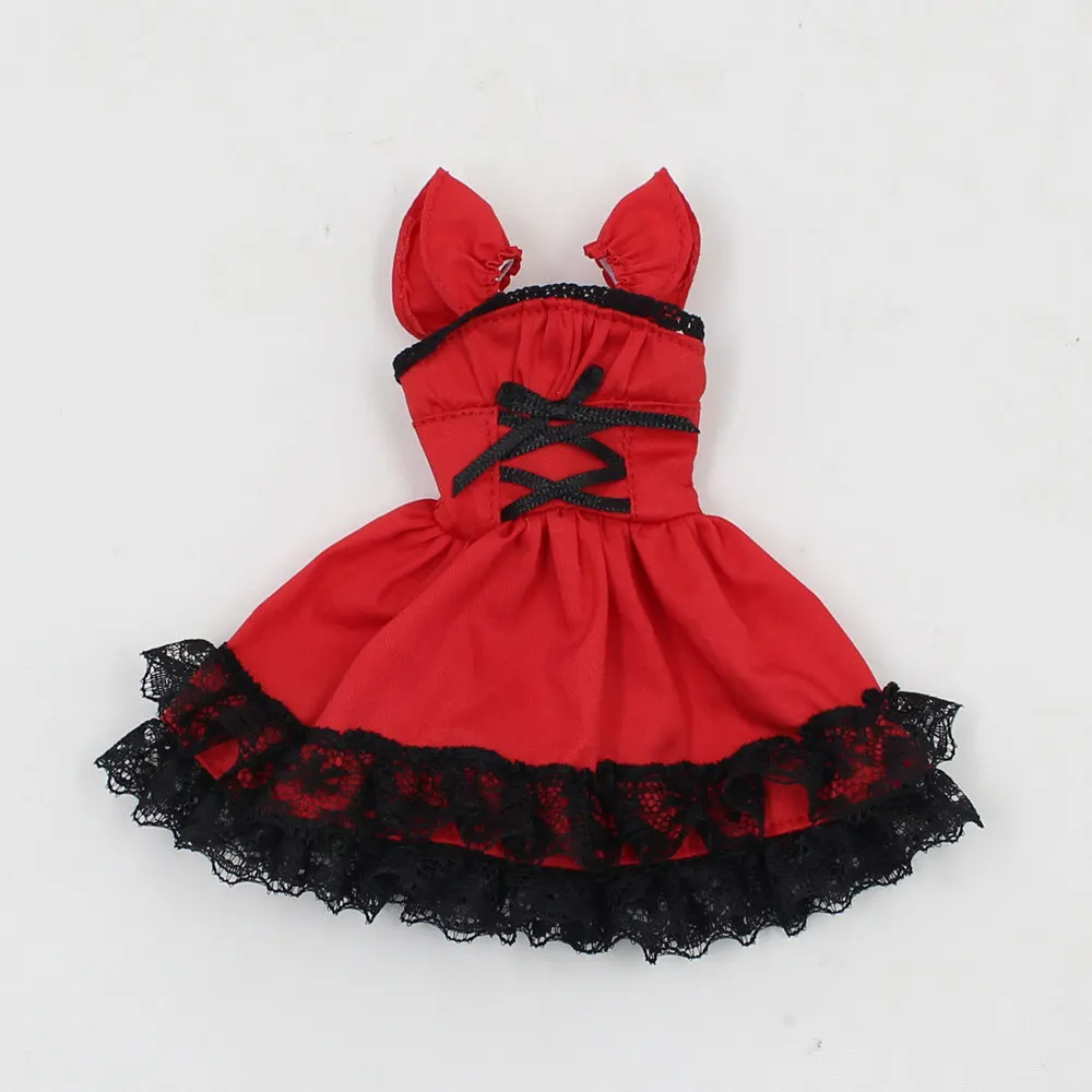 Fortune Days DBS 1/6 BJD кукольная одежда красная юбка Лолиты для Neo DBS куклы 30 см игрушки