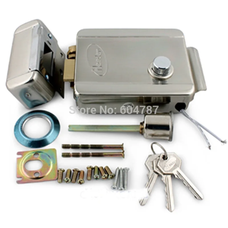 7 Inch Monitor Touch Video Door Phone Intercom Doorbell Home Security IR Camera Electronic Lock Keyfobs | Безопасность и защита