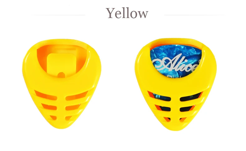 6 шт. держатель медиатора для выбора гитары портативный пластилатный треугольник