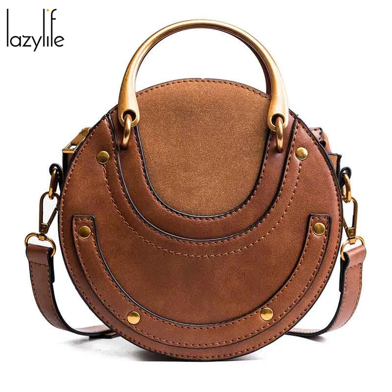 LAZYLIFE мини сумка на плечо маленькие круглые сумки женские через для девочек