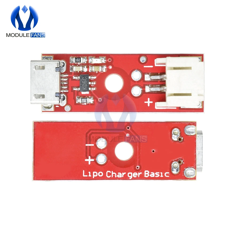 MCP73831 LiPo базовое зарядное устройство Micro USB 3 7 в ма модуль зарядного устройства