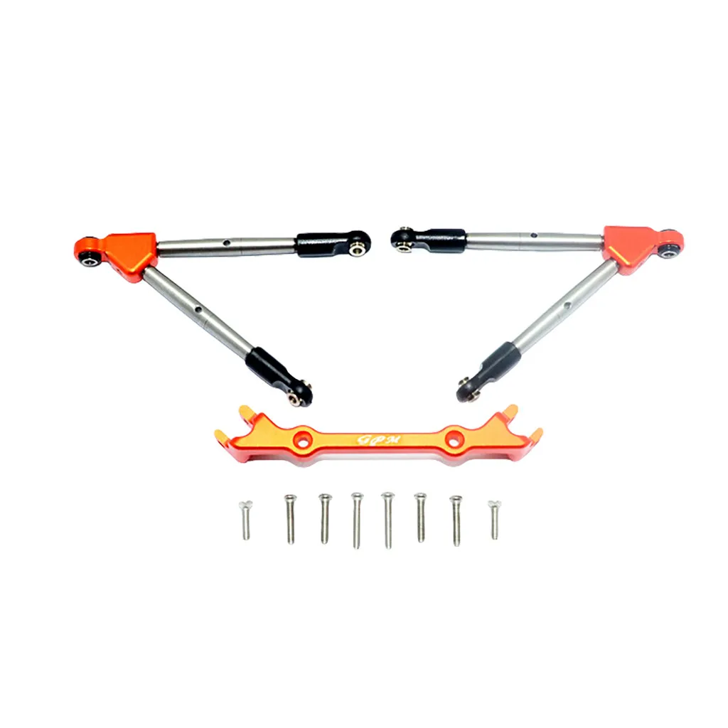 Обновленная деталь алюминиевые передние тяги с стабилизатором для Traxxas rdler 4X4 VXL