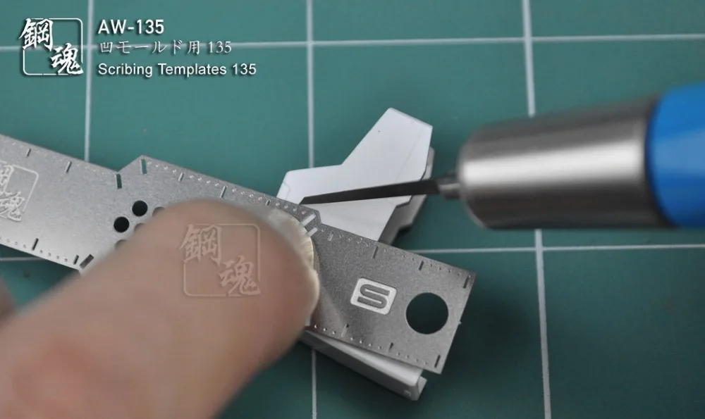 Травление частей для Gundam Scribing шаблоны AW135 фото-травленые листы принимаются оптом