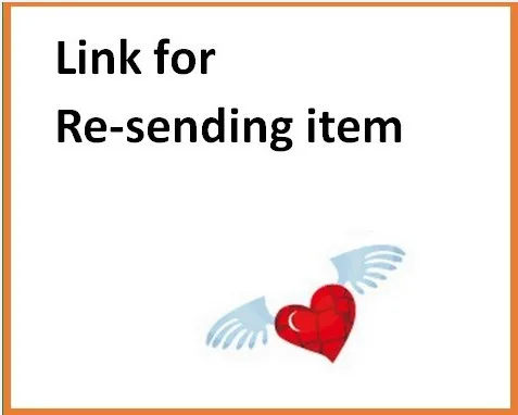 

Resend item link