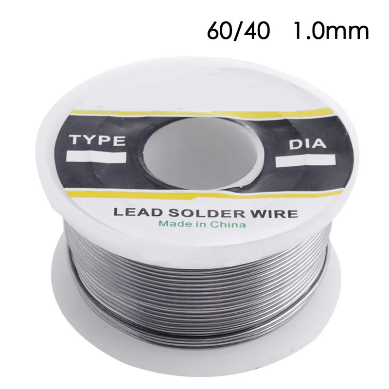 

100g 1.0mm 60/40 Flux Reel/Tube Tin Lead Rosin Core Soldering Wire Welding G08 Great Value April 4