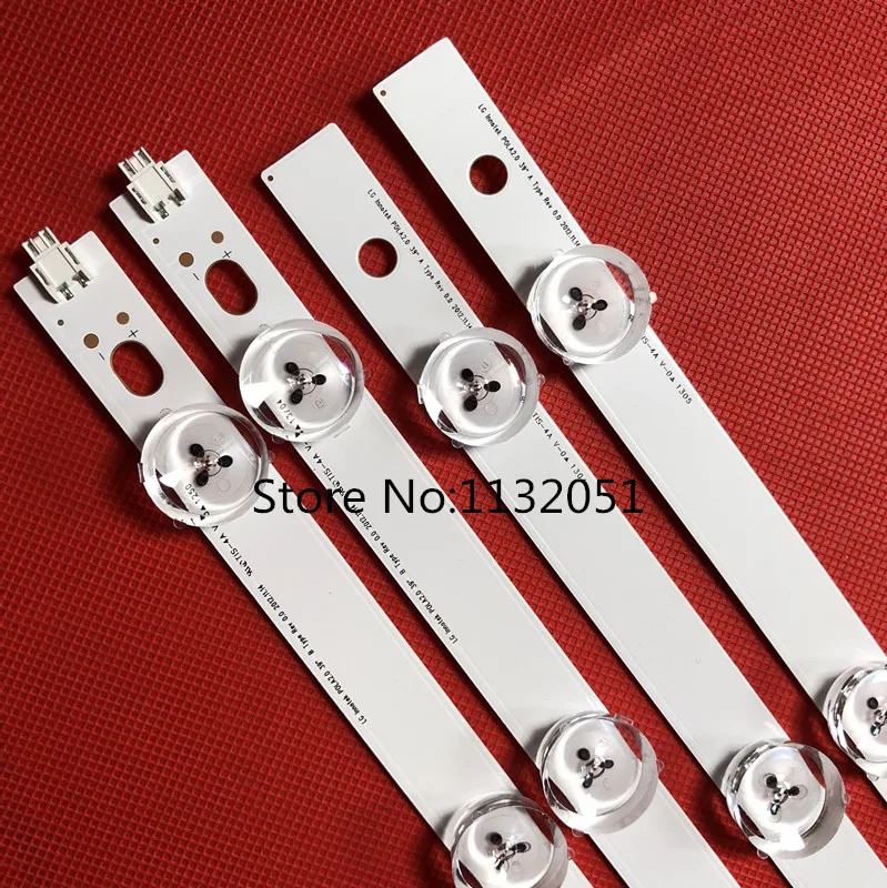 Новинка 8 штук Светодиодный подсветка для ТВ 39LN5300 LG innotek POLA 2,0 POLA2.0 3" A/B type HC390DUN-VCFP1