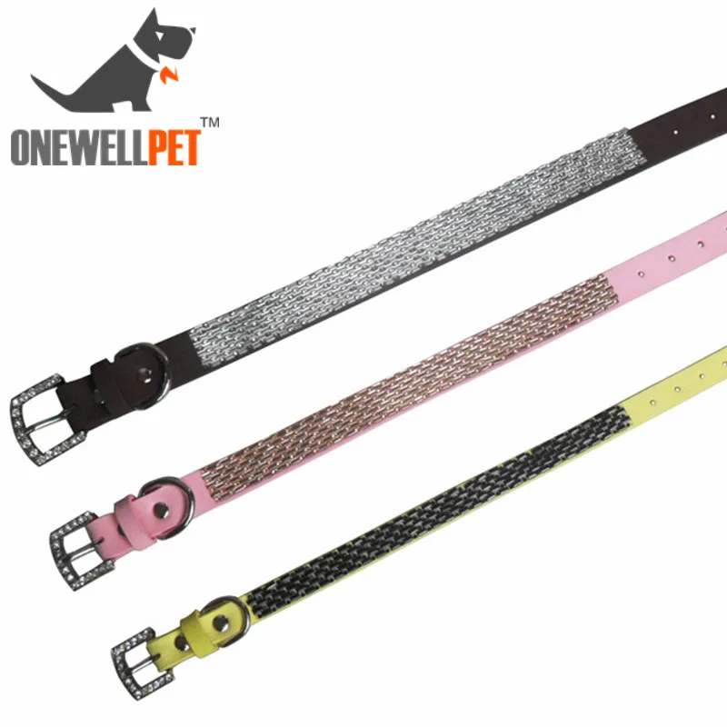 

Бренд Onewellpet, Корейский Бархатный ошейник для домашних животных с стразами и размером S, M, L для Doberman и других мелких искусственных животных