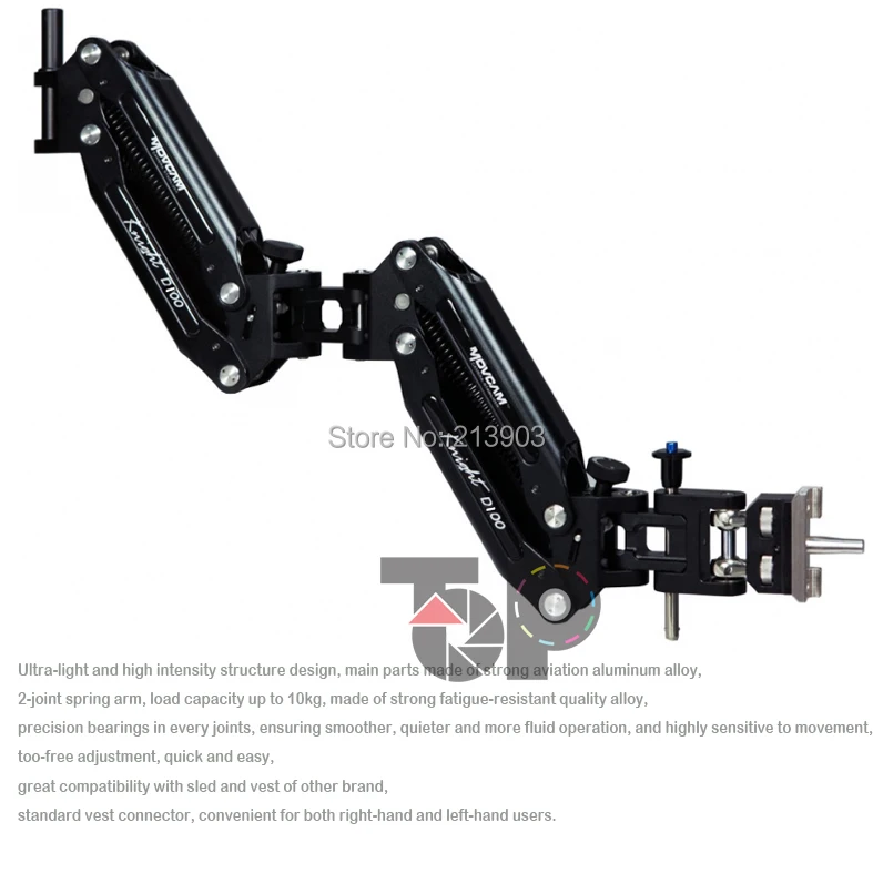 Movcam рыцарь D100 steadicam нагрузки 10lb стабилизатор СКВ + рука жилет DSLR камеры|dslr dslr|dslr