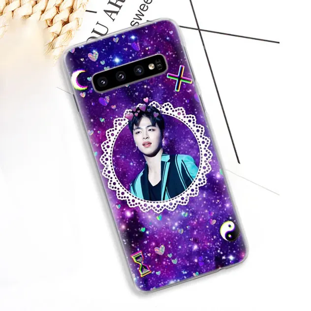 14 Ikon KPOP мальчик группа телефонные чехлы для samsung Galaxy S10e S10 плюс S8 S9 плюс S6 S7 край A40 A50 A70 M20 чехол Coque - Цвет: 14