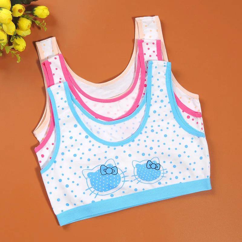 1 шт Подростковое Нижнее белье Бюстгальтер Одежда для подростков девочек Дети