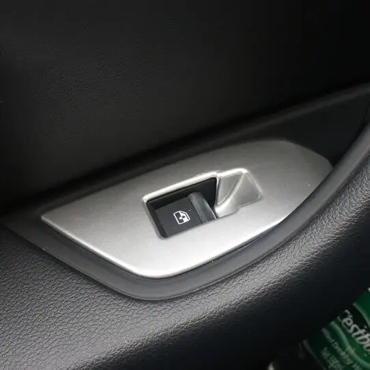 ABS хром для Audi A4 b9 2016 2017 аксессуары LHD автомобильная дверь окно стекло панель