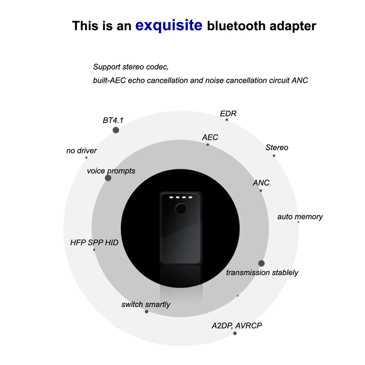 B8 Портативный 2-в-1 Bluetooth передатчик и приемник RX TX 3 5 мм Jack AUX Беспроводной аудио