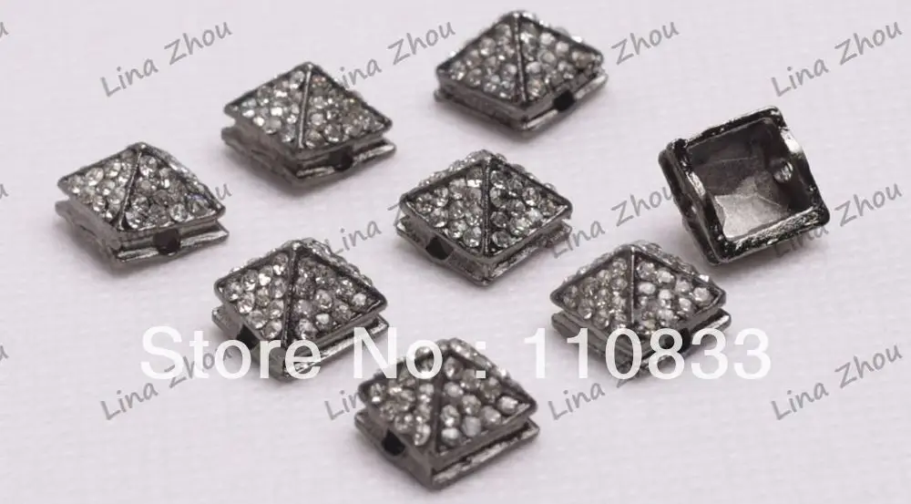 Бесплатная доставка! Оптовая продажа: 15 шт. блестящих бусин с чешскими подвесками