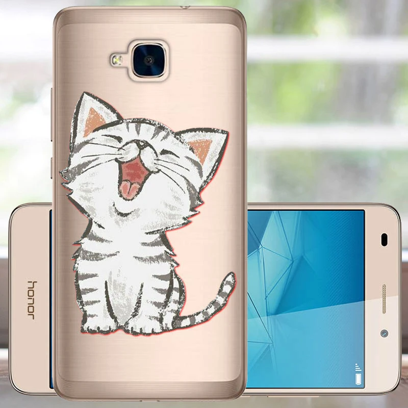 Чехол для Honor 5C, 5,2 дюйма, без отпечатков пальцев, ТПУ, силиконовый чехол для телефона, для huawei Honor 5C 5 C, задняя защитная крышка для Honor 5C, европейская версия