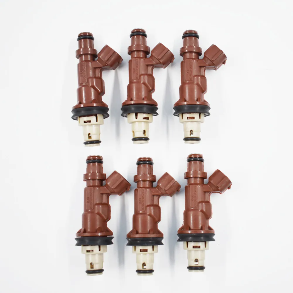

6 Pcs NEW Fuel Injectors For TOYOTA Tacoma Tundra 4Runner 3.4 V6 23250-62040