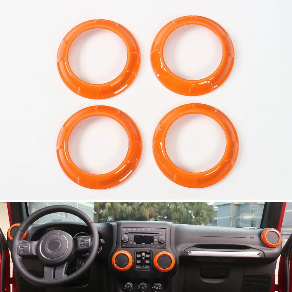 4 шт./компл. Внутренняя крышка кондиционера автомобиля отделка вентиляционного