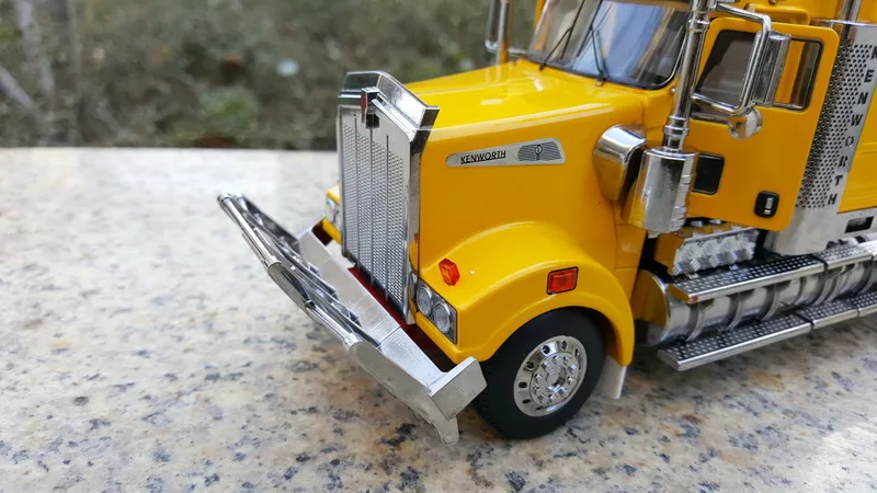 Exquisite Alloy Model Gift 1:32 Scale Kenworth T909 6x2 Transport Truck Tractor Vehicles DieCast Toy for Collection | Игрушки и хобби