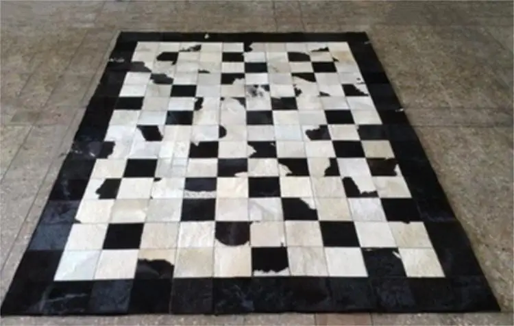 

2018 free shipping 100% natural hand made cowhide leather acupressure magnetic foot mat
