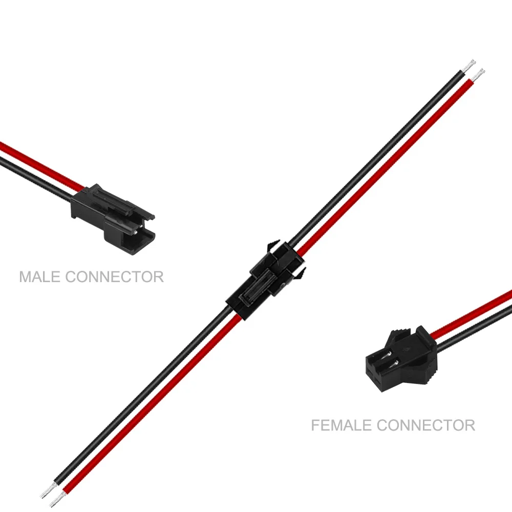 10 пар 2pin/3pin/4pin/5pin SM JST разъем штекер и гнездо для 5050/3528 WS2812B/WS2811/WS2813 RGB Светодиодная