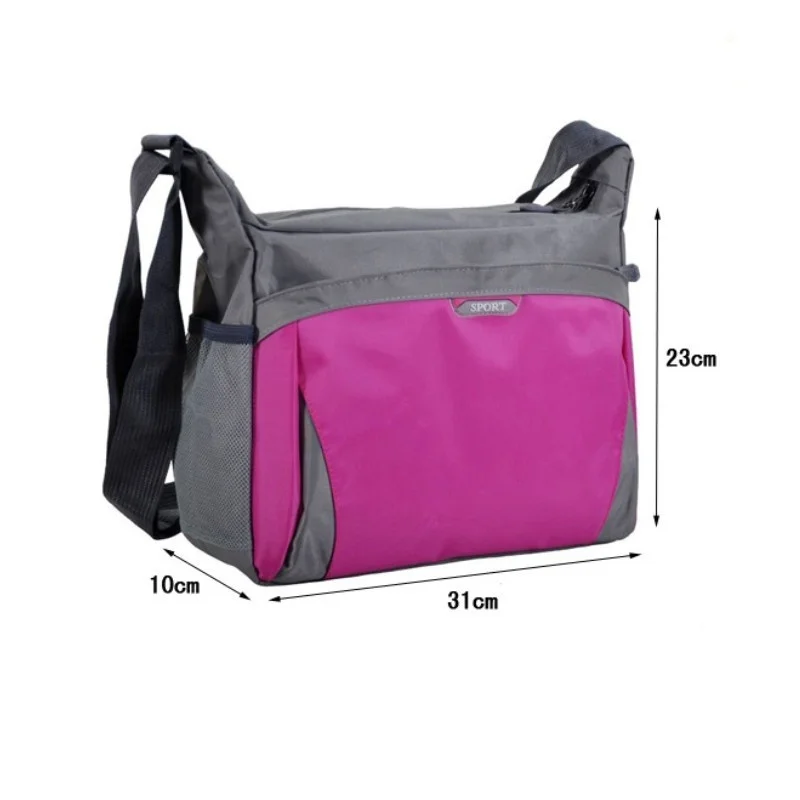 Сумка-мессенджер JXSTCL женская дизайнерский саквояж на плечо мешок из полиэстера