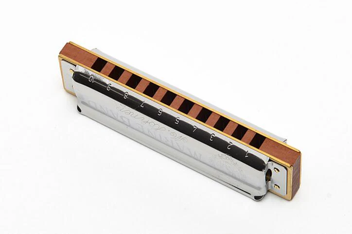 Hohner морская лента 1896 Классическая губная гармоника 10 отверстий 20 Тон диатонический рот орган блюз Арфа Ключ C Музыкальные инструменты