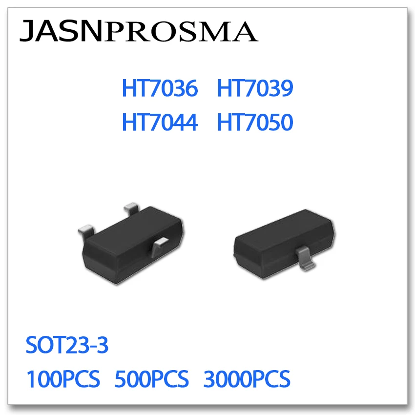 

JASNPROSMA SOT23-3 HT7036 HT7039 HT7044 HT7050 100PCS 500PCS 3000PCS SMD High quality New goods