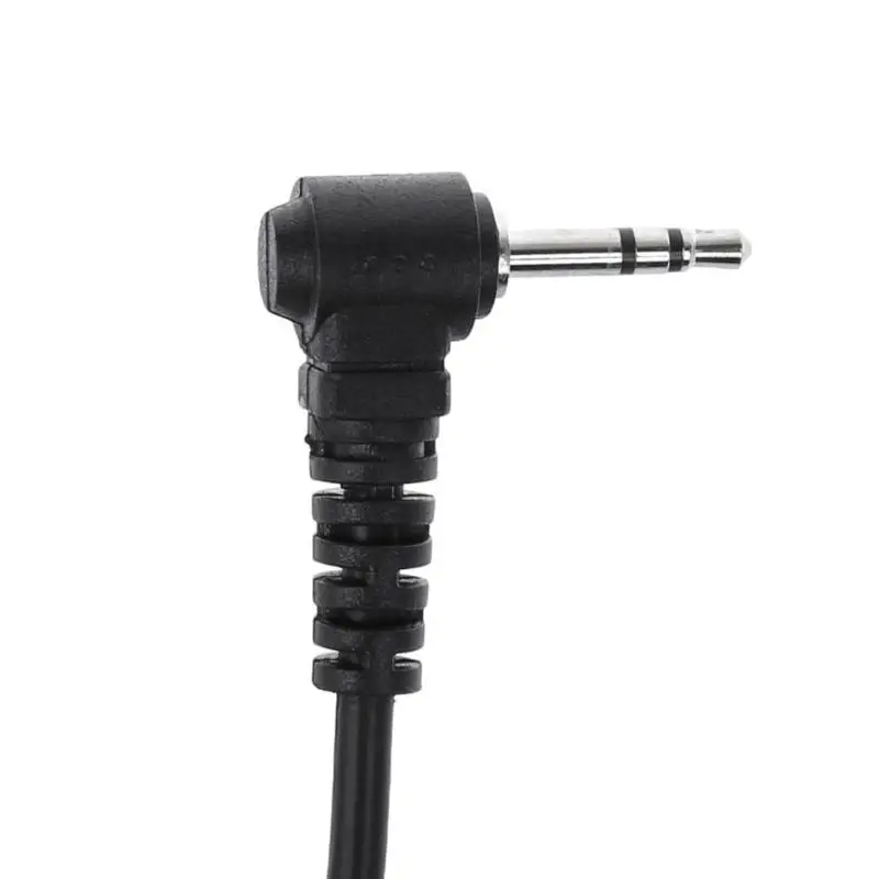 ALLOYSEED Walkie Talkie Headset Earphone 1pin 2.5mm Jack PTT Mic Earpiece Earhook for Motorola T6200