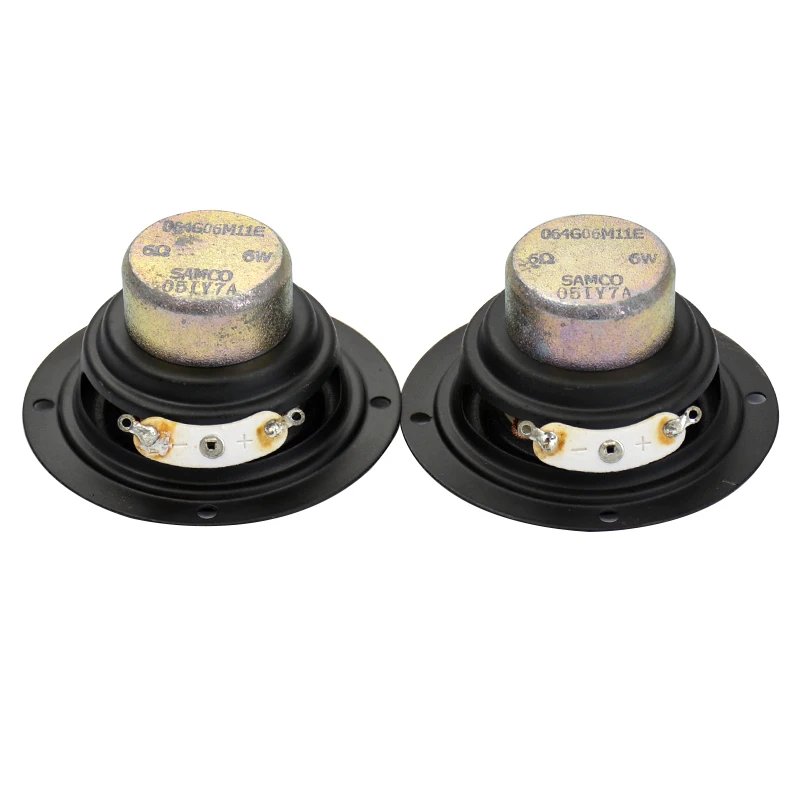 Динамик AIYIMA 2 шт. динамик с алюминиевым дном ПУ Неодимовый магнитный полный