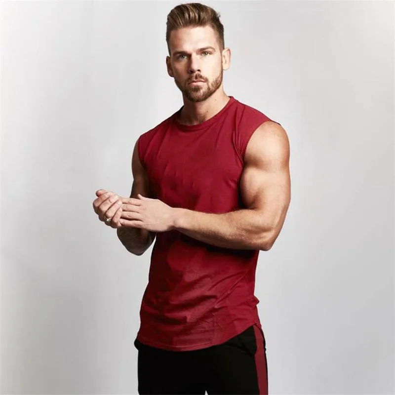Бренд Muscleguys, мужской летний жилет без рукавов, мужские майки, одежда для бодибилдинга, майка, повседневная, для фитнеса, майки, футболки
